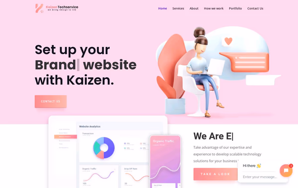 Kaizen Techservice  Web Design