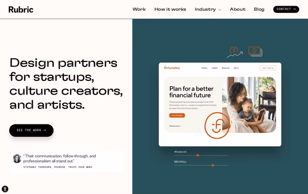 Studio Rubric Web Design