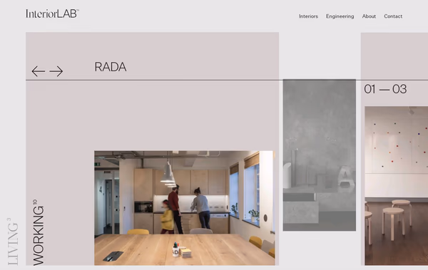 InteriorLAB Web Design
