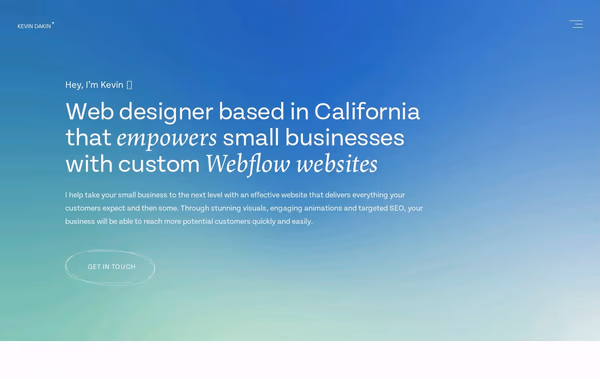 Kevin Dakin Web Design