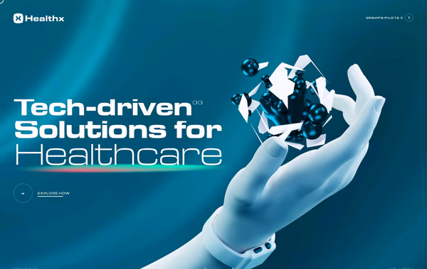 Healthx Web Design