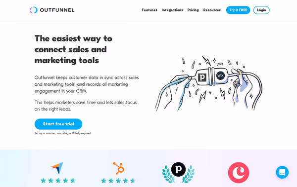 Outfunnel Web Design