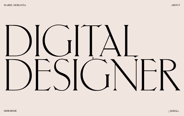 Isabel Moranta Web Design