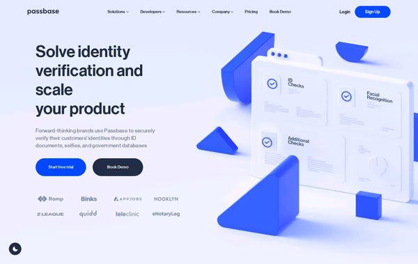 Passbase Web Design
