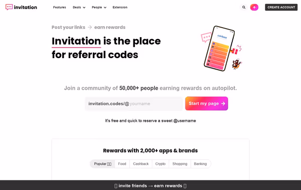 Invitation Web Design
