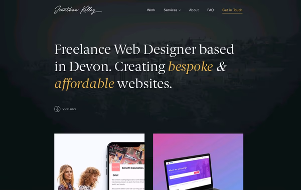 Jonathan Kelley Web Design