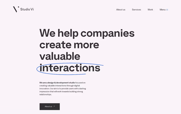 Studio Vi Web Design