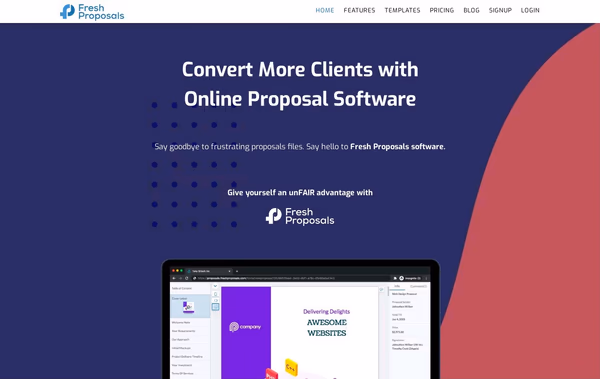 Fresh Proposals Web Design