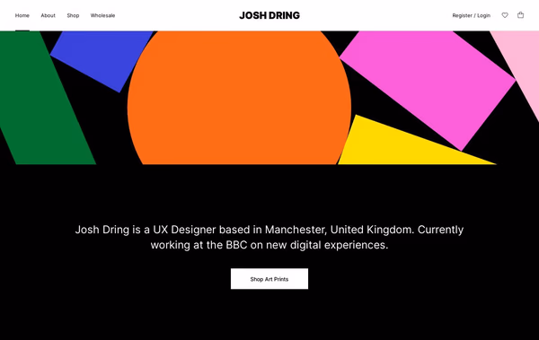 Josh Dring Web Design