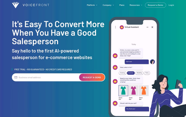 Voicefront Web Design
