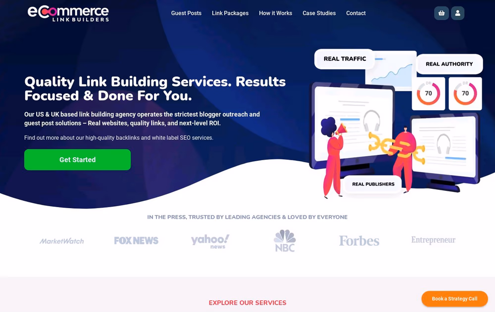 eCommerce Link Builders