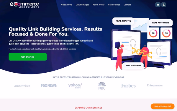 eCommerce Link Builders Web Design