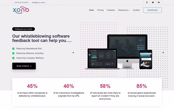 Xono Online Web Design