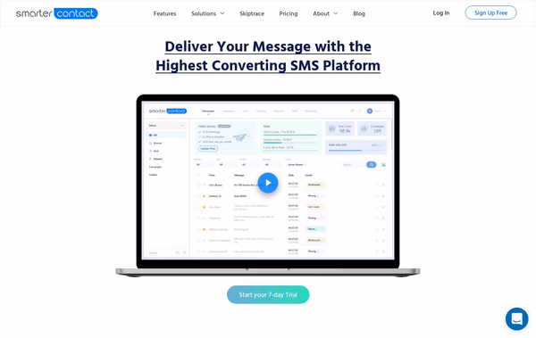 Smart Contact Web Design