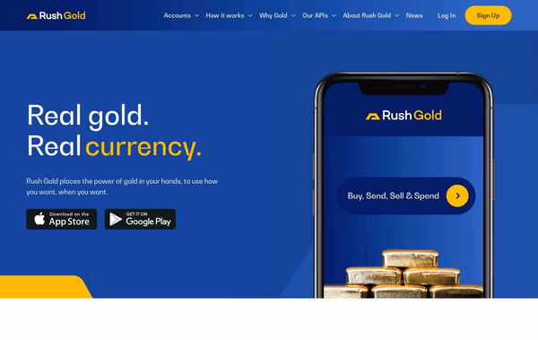 Rush Gold Web Design