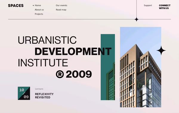 Spaces Urbanistic  Web Design