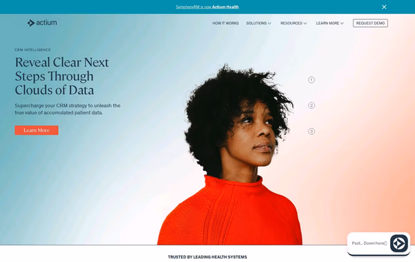 Actium Health Web Design