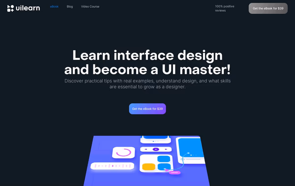 Master UI Book Web Design
