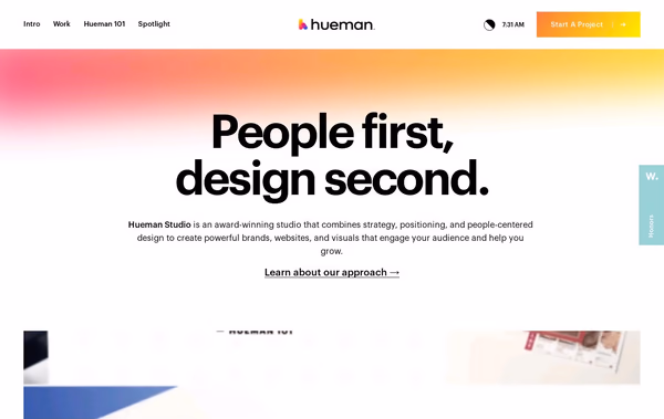 Hueman Web Design