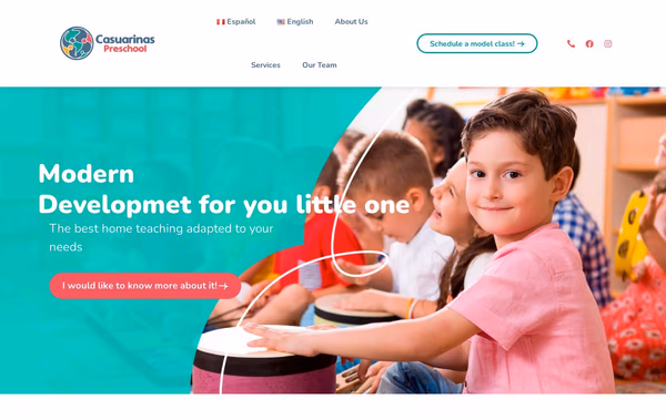 Nido Casuarinas Web Design