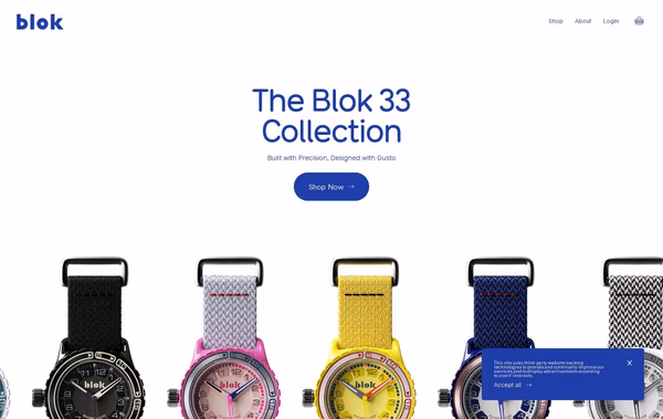Blok Web Design