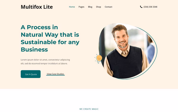 Multifox Lite Web Design