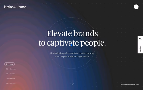 Nation & James Web Design