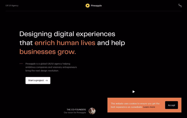 Pineapple Design Web Design