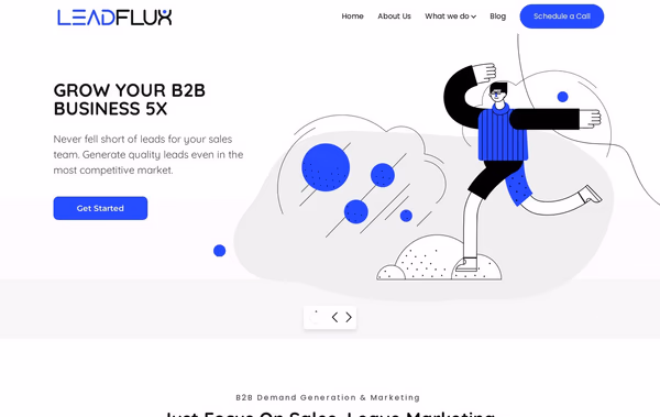 Lead Flux Martech Web Design