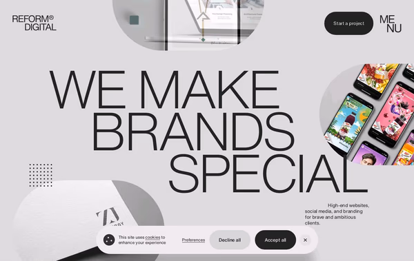 Reform Web Design