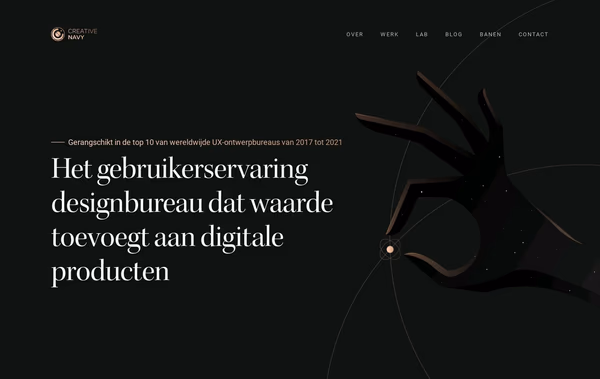 Creative Navy Web Design