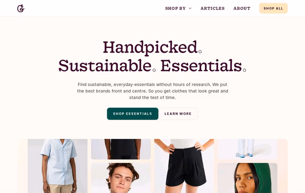 Good Garms  Web Design