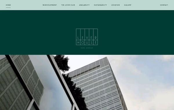 Lever House Nyc Web Design