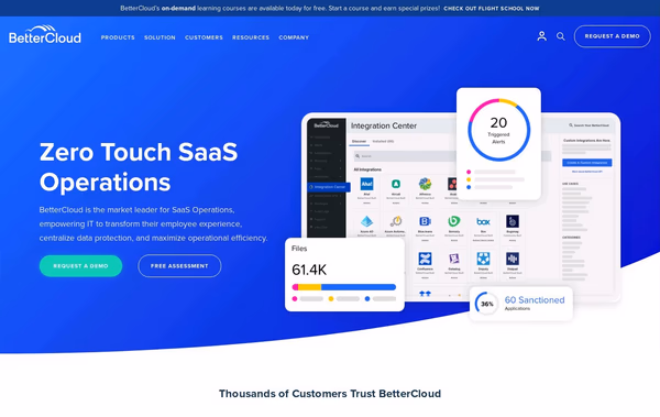 BetterCloud Web Design
