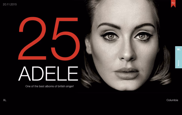 Adele25 Web Design