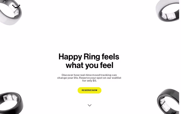 Happy Ring Web Design