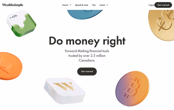 Wealthsimple Web Design