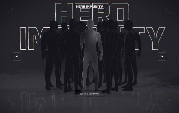 Herd Immunity Web Design