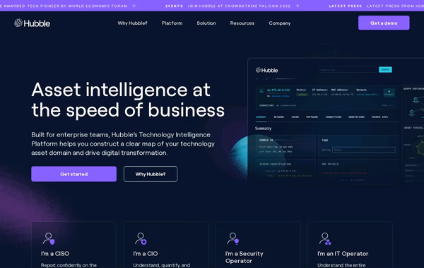 Hubble Web Design