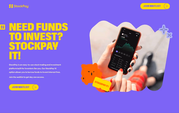 StockPay Web Design