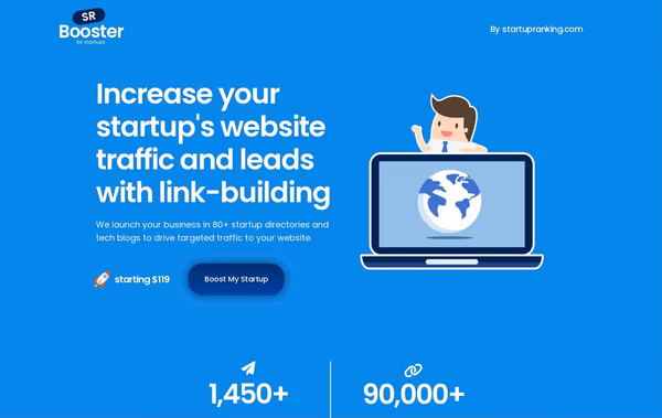 SR Booster Web Design