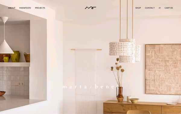Marta Benet Web Design