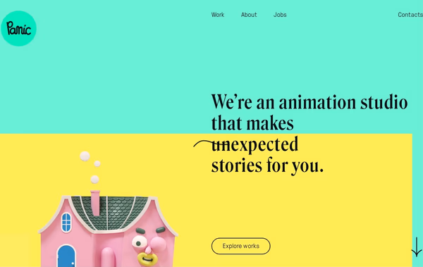Panic Studio Web Design