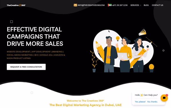 The Creative 360 Web Design