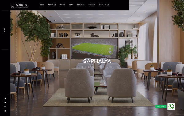 Saphalya Design Studio Web Design
