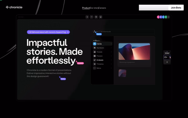 Chronicle HQ Web Design