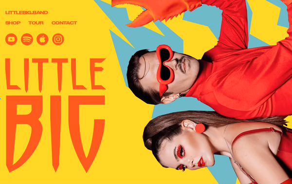 Little Big Band Web Design