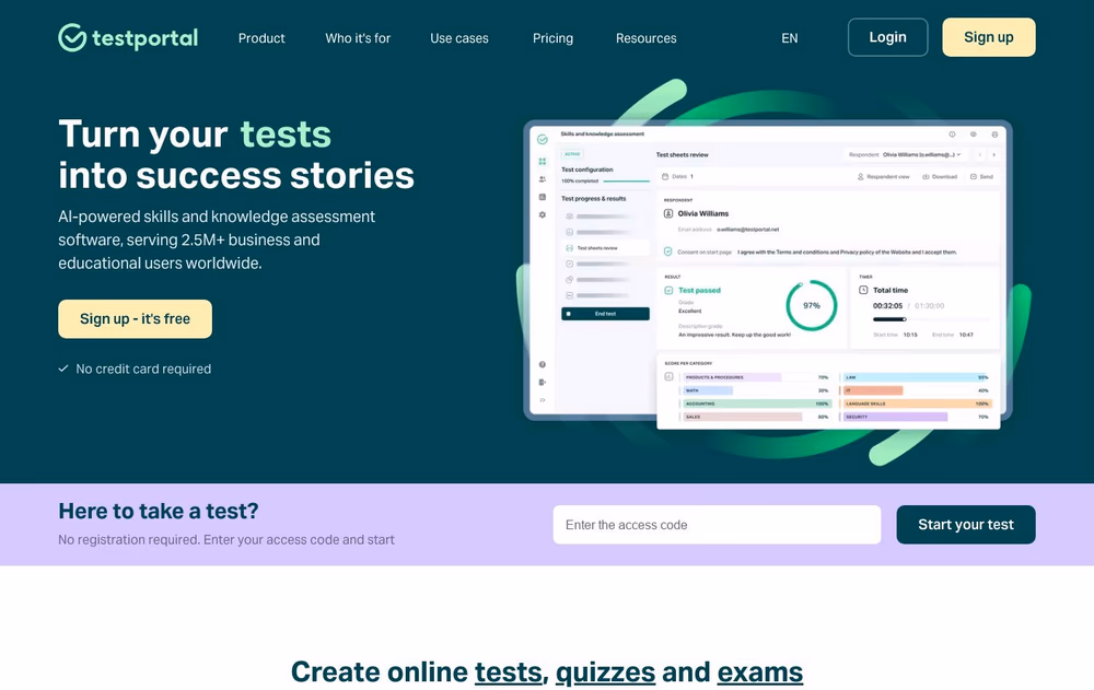 Testportal