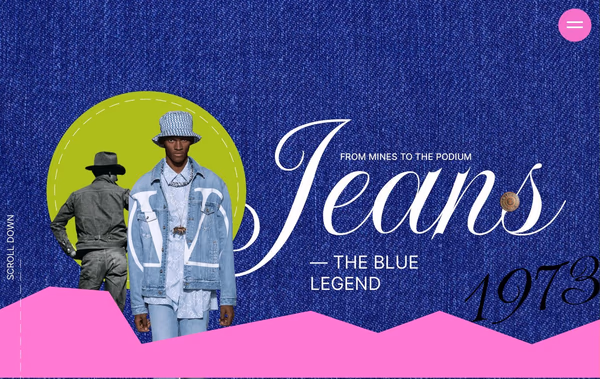 Jean History Web Design