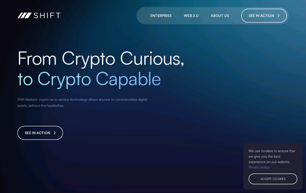 Shift Markets Web Design